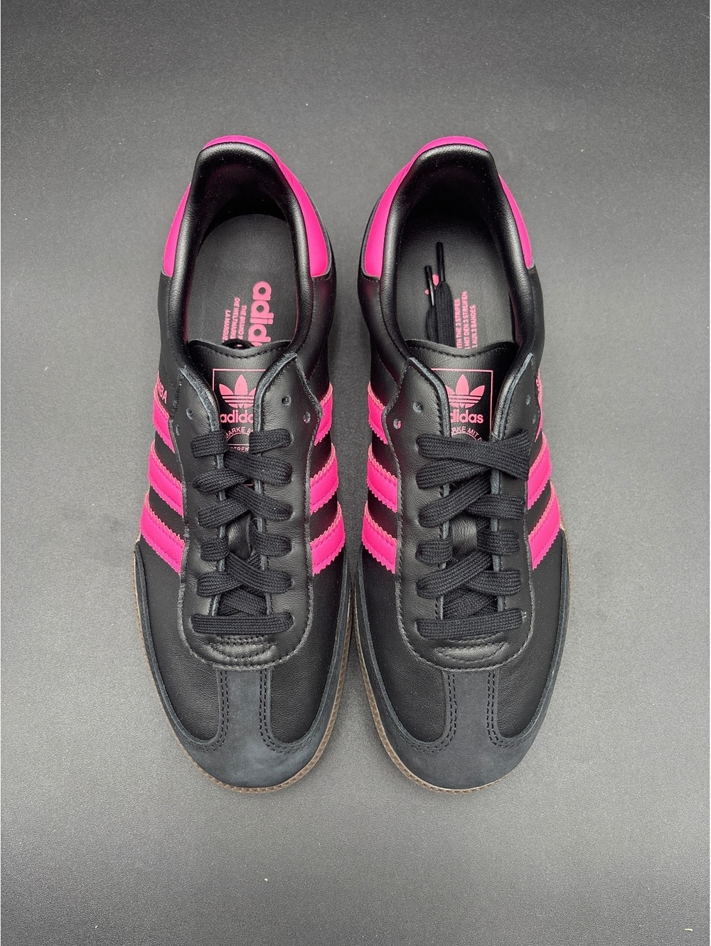Adidas Samba OG W Sneakers Size 7.5 Black Pink